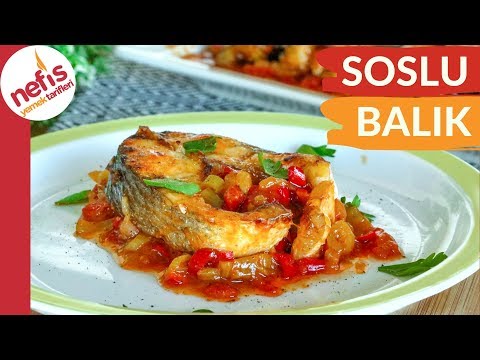 Video: Domates Soslu Balık Ve Sebzeler Nasıl Pişirilir