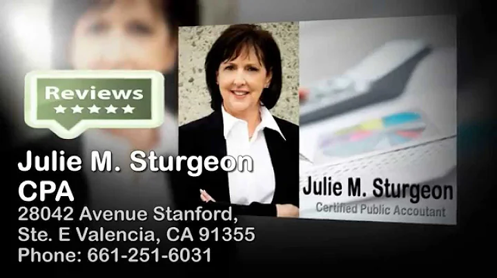 Julie M  Sturgeon, CPA- Reviews - 661-251-6031 San...