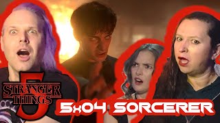 COSPLAYERS REACT TO STRANGER THINGS 5x04 - SORCERER