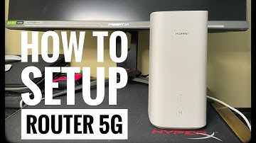 How to configure huawei 5G modem CPE H112-372