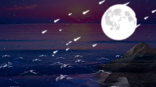Blender 4.3 tutorial : Meteor Showers  ocean animation in compositing.Blender4.3教程：在合成器中制作海洋中的流星雨