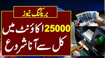 Ehsas Program Updates | 25000 Ehsaas Program | Ehsaas Program Ke Paise Check Karne Ka Tarika 8171