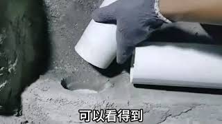 地下水管弯头炸裂漏水，如何修复？小伙教你一招搞定#管道安装 #水电安装#地下弯管安装技巧 #高手在民间 #实用小技巧