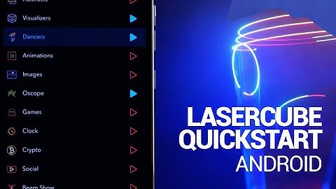 LaserCube Quick Start - Android Wicked Lasers
