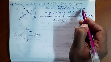 How to find area of rhombus & kite/ Class 8/ Experience Maths