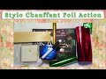 CRASH TEST : Stylo Chauffant Foil de chez Action Sur Plusieurs Surfaces