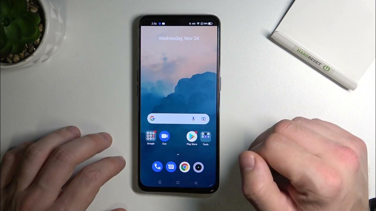 how-to-restore-phone-icon-on-home-screen-in-realme-gt-master-edition