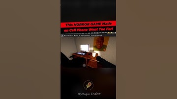 This HORROR GAME made on Cell Phone is Different... 👀 #itsmagicengine #horrorgaming #gamesmobile