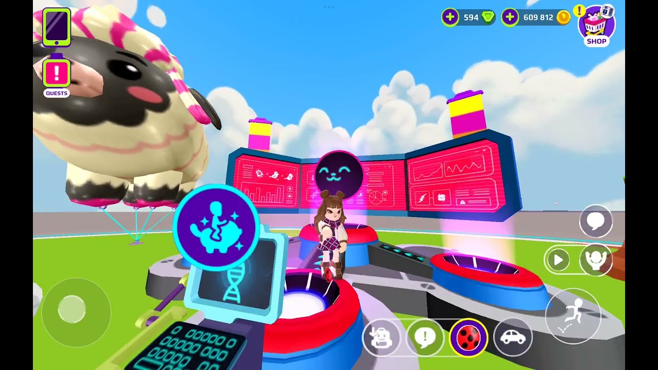 I joined and saw that my pet's got double because of the glitch#😱😱😱😱 part 1