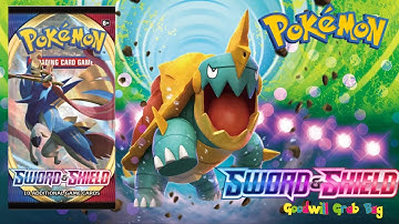 "Jaw Lock" forced additional Goodwill cards. Pokemon Sword & Shield Booster Opening & Goodwill cards