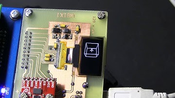 3-Axis Accelerometer (ADXL345) + AVR + 0.96" OLED