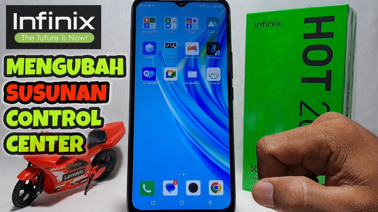 Control Infinix Cara Mengubah Susunan Control Center Hp Infinix Hot 20i - YouTube
