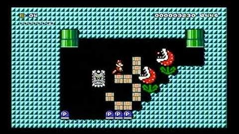 Super Mario Maker Level Showcase: SMB3 EXTREME PS1 Version by Rayjay2