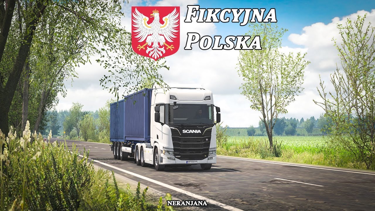 Fikcyjna Polska 15 v1.3 Euro Truck Simulator 2 Mod [1