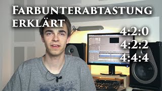 Farbunterabtastung erklärt 4:2:0 / 4:2:2 /4:4:4  ABC-Notation