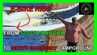 TAKE A SCENIC E BIKE RIDE From South Marcum - North Sandusky Campground Rend Lake Illinois.