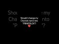 Should I change my youtube channel name? #music