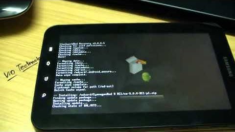 How To Install Custom Room Samsung TAB 1 GT-P1000