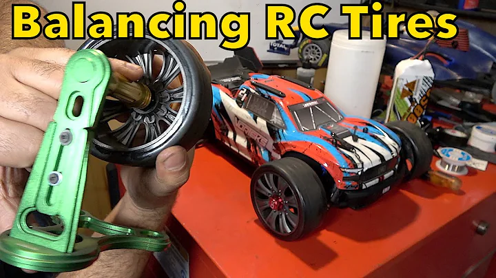 How to balance RC tires for smooth high speed run