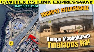 WOW ! ON-OFF RAMP PATAPOS NA MAGKABILAAN ! TRUMPET INTERCHANGE NG CAVITEX C5 LINK EXPRESSWAY by Neb Andro 2,588 views 12 days ago 10 minutes, 3 seconds