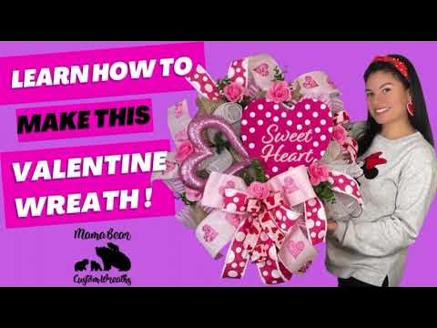 How To Make a Heart Wreath for Under $10 - Swearin Mama