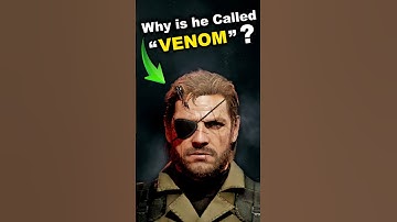 Why is he called VENOM Snake in MGSV? 🤔 #metalgearsolid #gaming