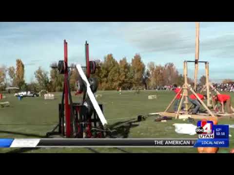 USU Students Hold Annual Pumpkin Toss