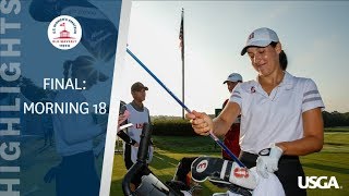 Highlights: 2019 U.S. Women's Amateur Final- Early Highlights