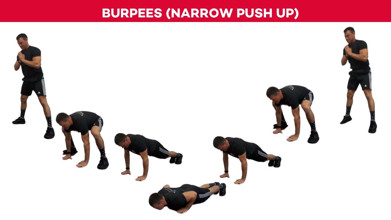 BURPEE WITH PUSH UP EXERCISE - YouTube