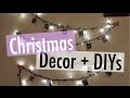 DIY Christmas Room Decor // Collab with itssHannah