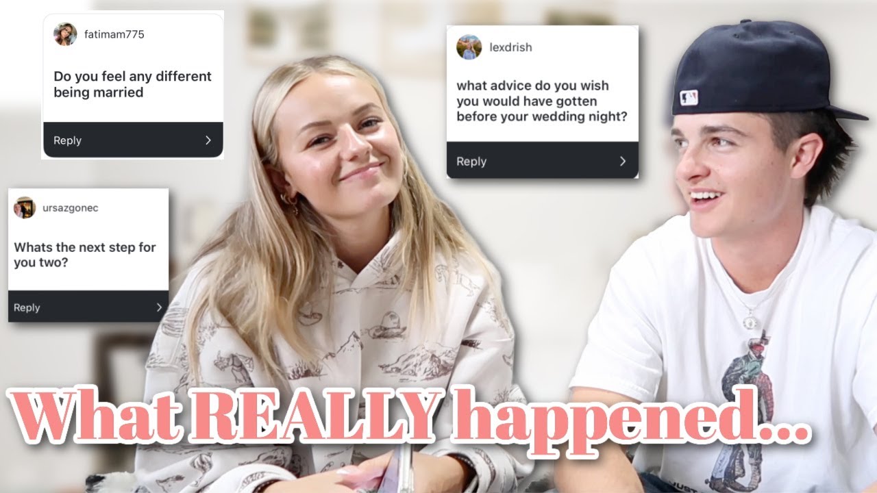 ВОПРОСЫ И ОТВЕТЫ О МЕДОВОМ МЕСЯЦЕ!!