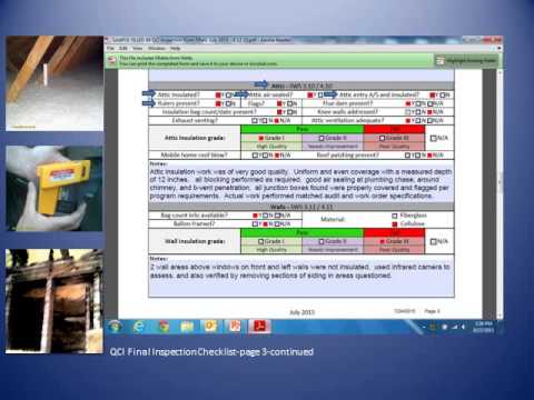QCI Inspection Checklist