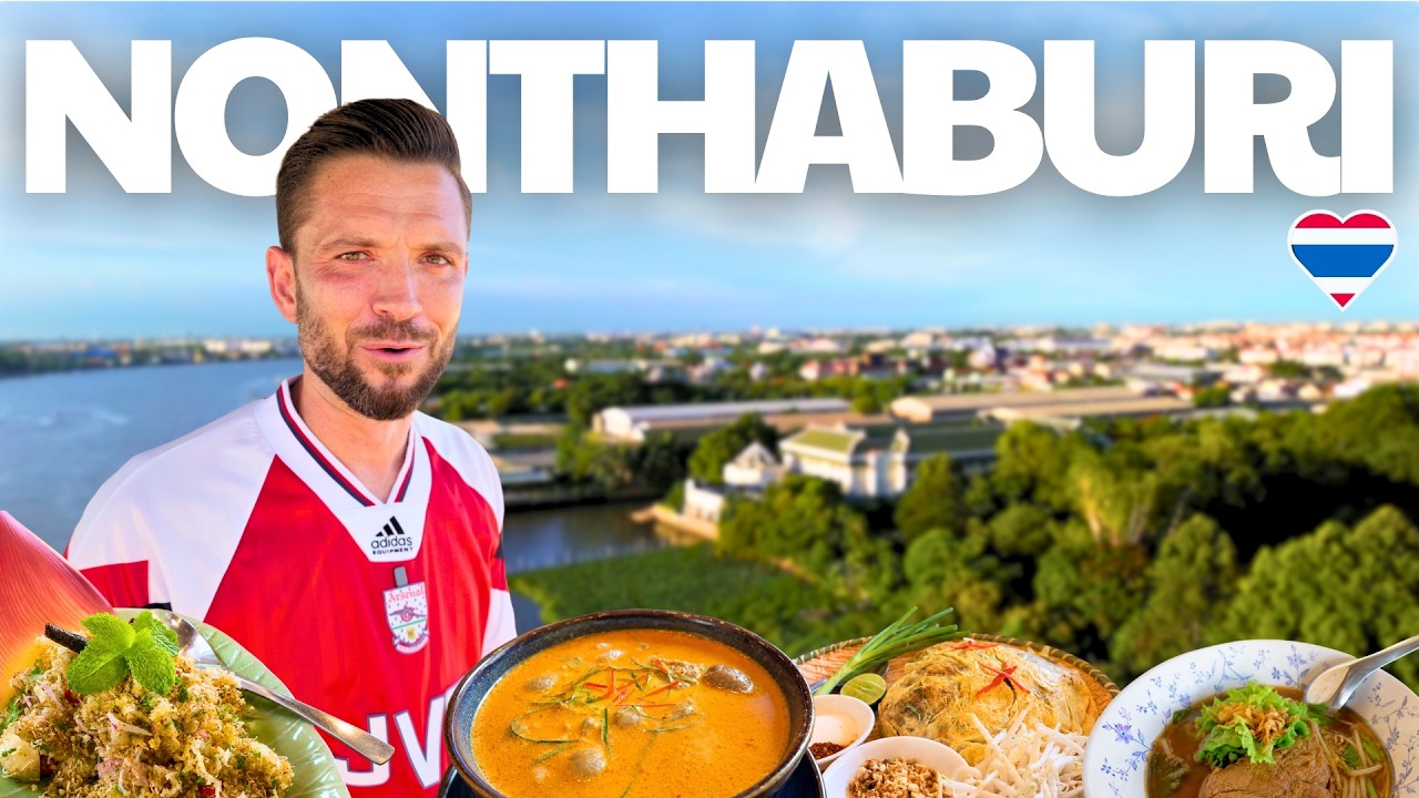 A FULL DAY EATING THE BEST THAI FOOD in NONTHABURI 🇹🇭 (1 hour from Bangkok)