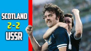 USSR vs Scotland 2 - 2 Highlights And All Goals World Cup 82