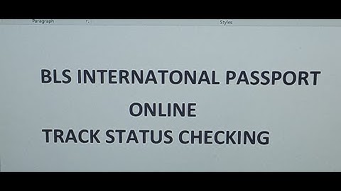 how to track BLS Passport Renewel application status Online/how to track you passport online in OMAN