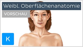 Weibliche Oberflächenanatomie (Vorschau) - Anatomie des Menschen | Kenhub Weibliche Oberflächenanatomie (Vorschau) - Anatomie des Menschen | Kenhub