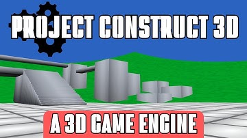 I made a 3d game engine in construct (Project C3D trailer)