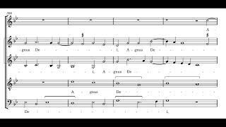 Palestrina: Missa sine nomine a5 - Agnus Dei - Bevan Family Consort