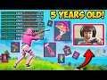 *FIVE YEAR OLD* PRO IS BETTER THAN YOU!! - Fortnite Funny Fails and WTF Moments! 1191