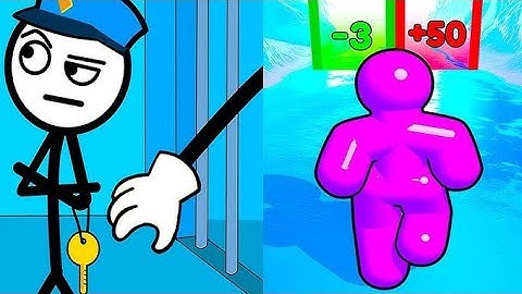 Thief Puzzle 3D vs Tall Man run 3D🤩🤩🤩🤩  All New Levels Game Mobile Walkthrough iOS, Android Gameplay