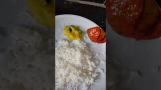 mango pickle spicy and yummy with dal  gee rice #mango #mangopickle #trending #viral #pickle