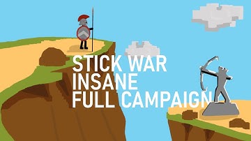 Playing the OG "Stick War" its Harder Than I Remember | Insane Difficulty