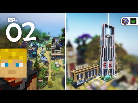 Minecraft Survival [02]: THE ULTIMATE SKYSCRAPER! (OF “VILLAGER TRADING”)