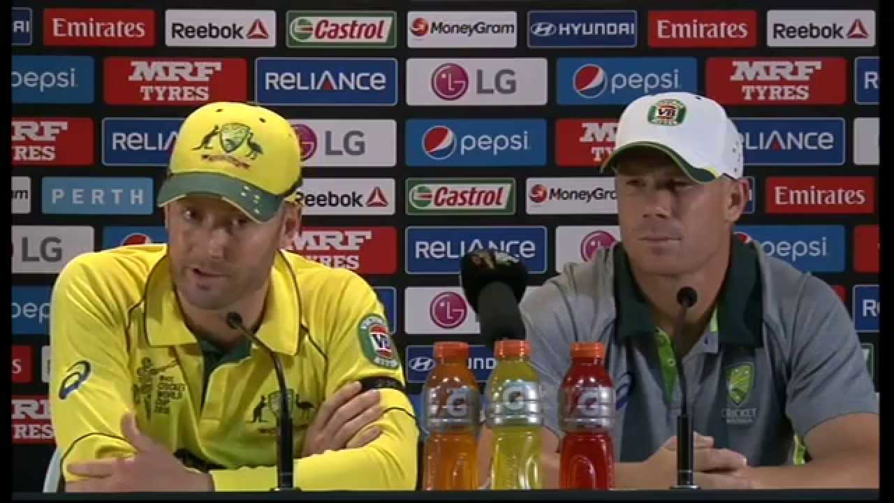 Live Post Match Press Conference Australia v Afghanistan, Perth