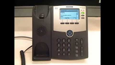 How to Transfer a Call Using Cisco SPA Phones on ClearSIP