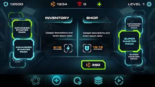Vector 2 mobile game UI transitions