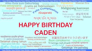 Caden   Languages Idiomas - Happy Birthday