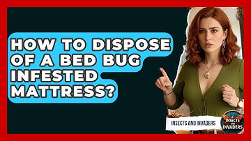 How To Dispose Of A Bed Bug Infested Mattress? - Insects and Invaders