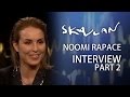 Noomi Rapace (English Subtitles) Jag hatade att vara dålig på grejer" | Part 2 | SVT/NRK/Skavlan