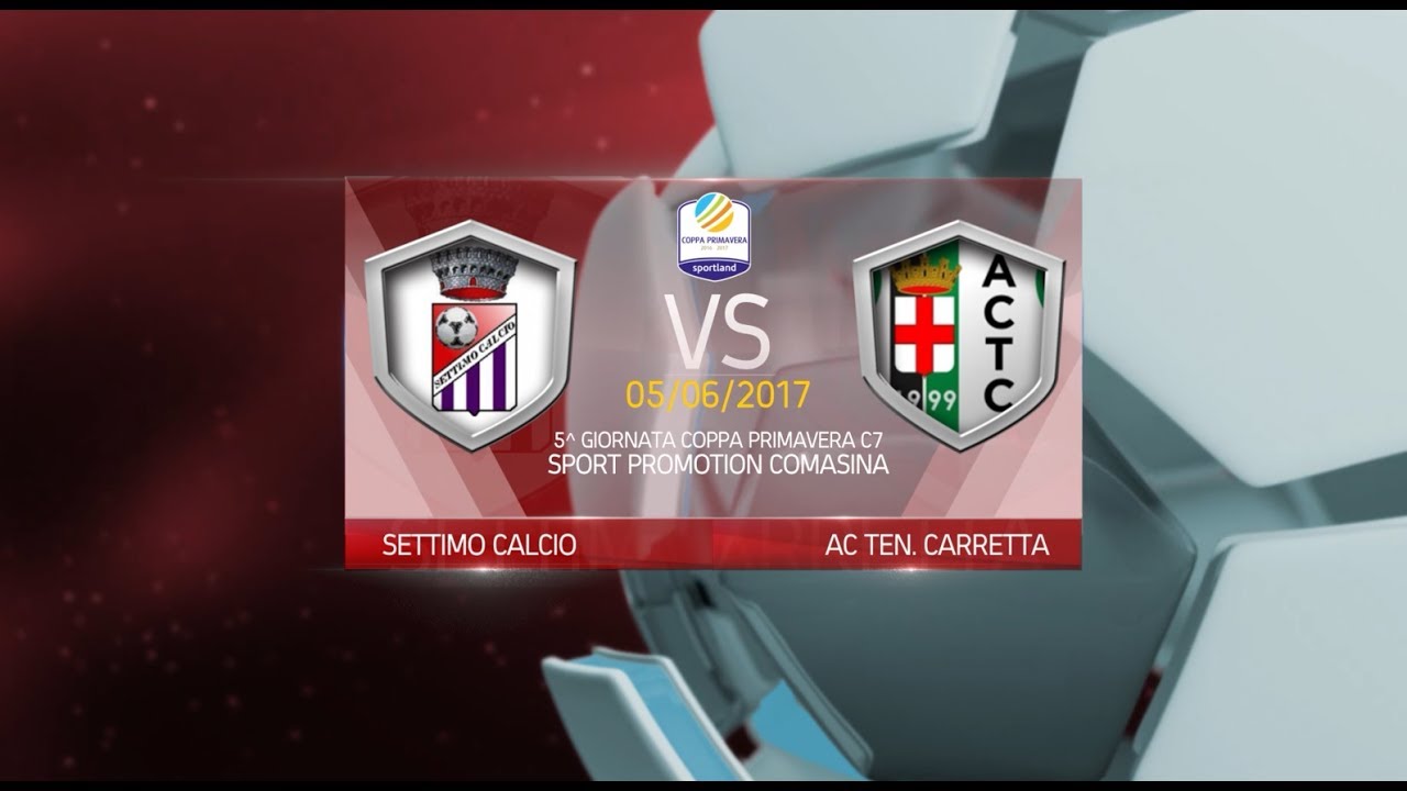 COPPA PRIMAVERA C7 - Settimo Calcio vs AC Tenuta Carretta - YouTube